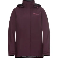 Jack Wolfskin  Rotwand 3-in-1 outdoor jack dames amaranth