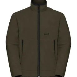 Jack Wolfskin  Stone Lite fleece vest heren obsidian moss