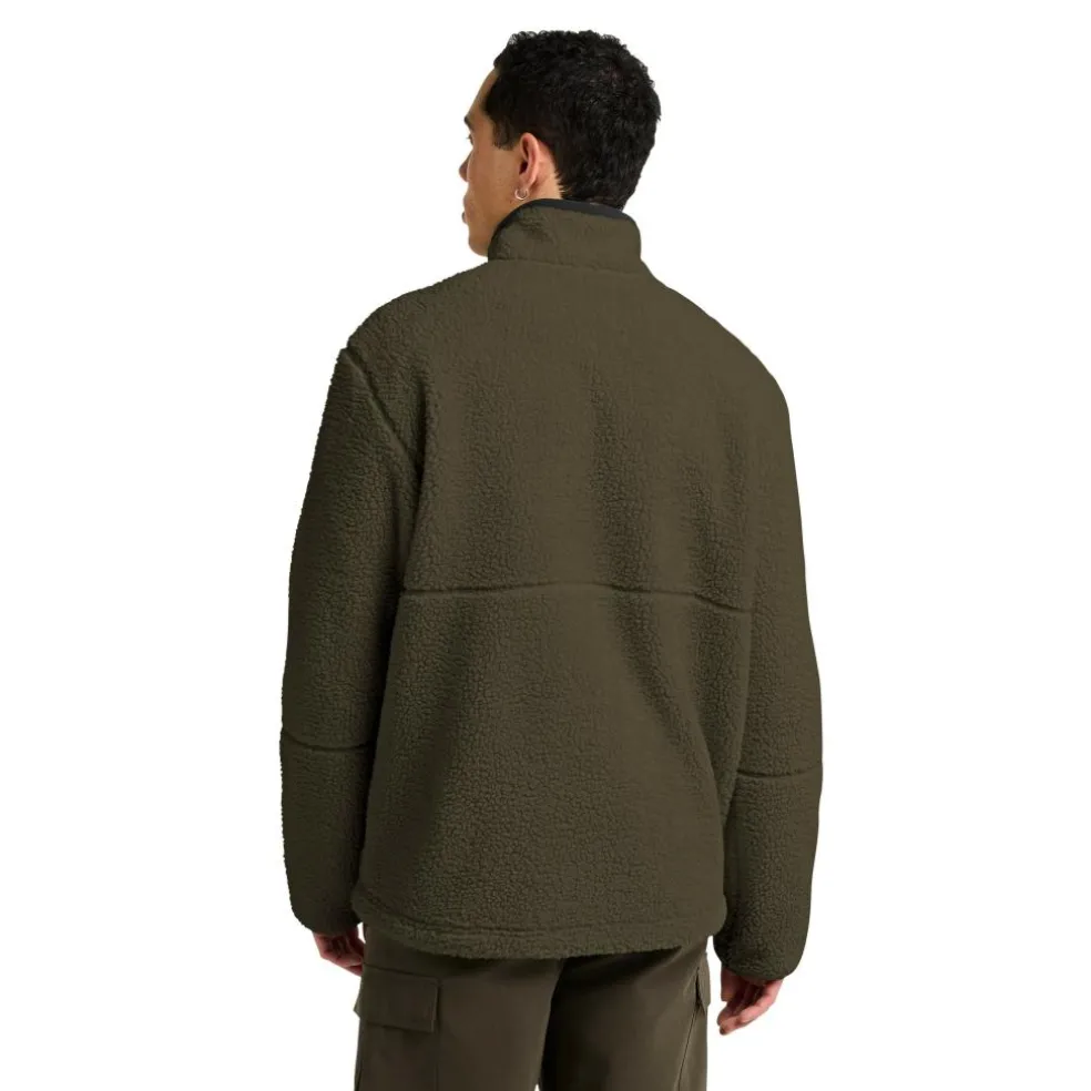 Jack Wolfskin Stone Lite fleece vest heren obsidian moss