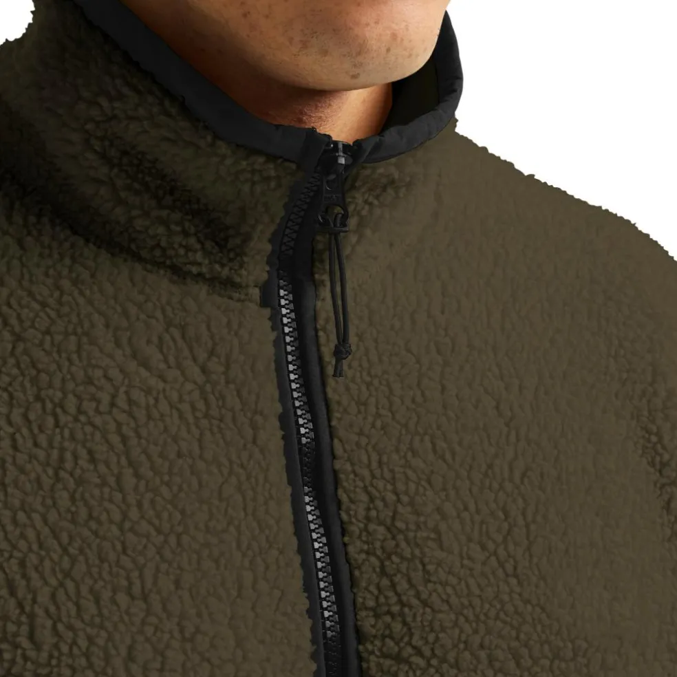 Jack Wolfskin Stone Lite fleece vest heren obsidian moss