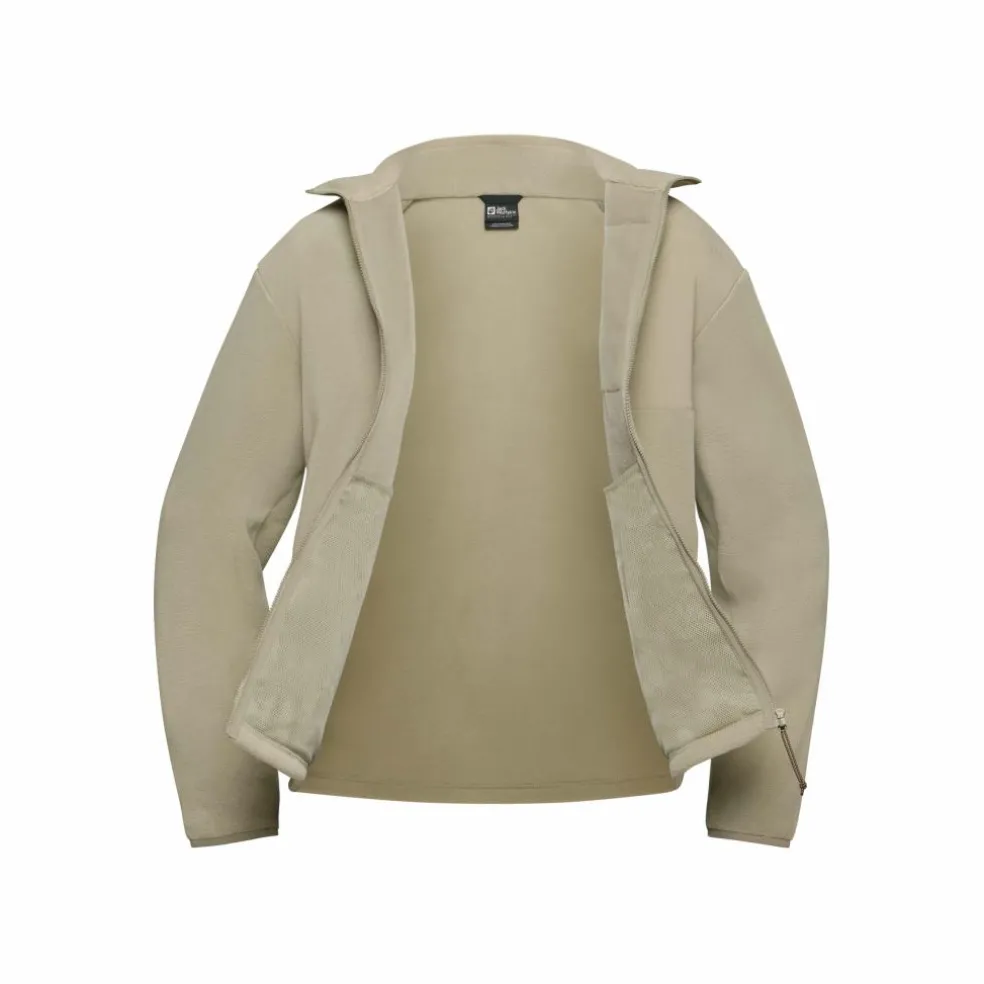 Jack Wolfskin Sumetro fleece vest heren stone