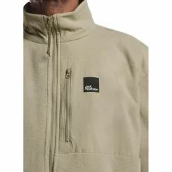 Jack Wolfskin Sumetro fleece vest heren stone
