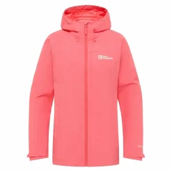 Jack Wolfskin  Tempest 2L outdoor jack dames sunset coral