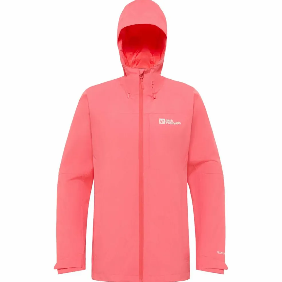 Jack Wolfskin Tempest 2L outdoor jack dames sunset coral