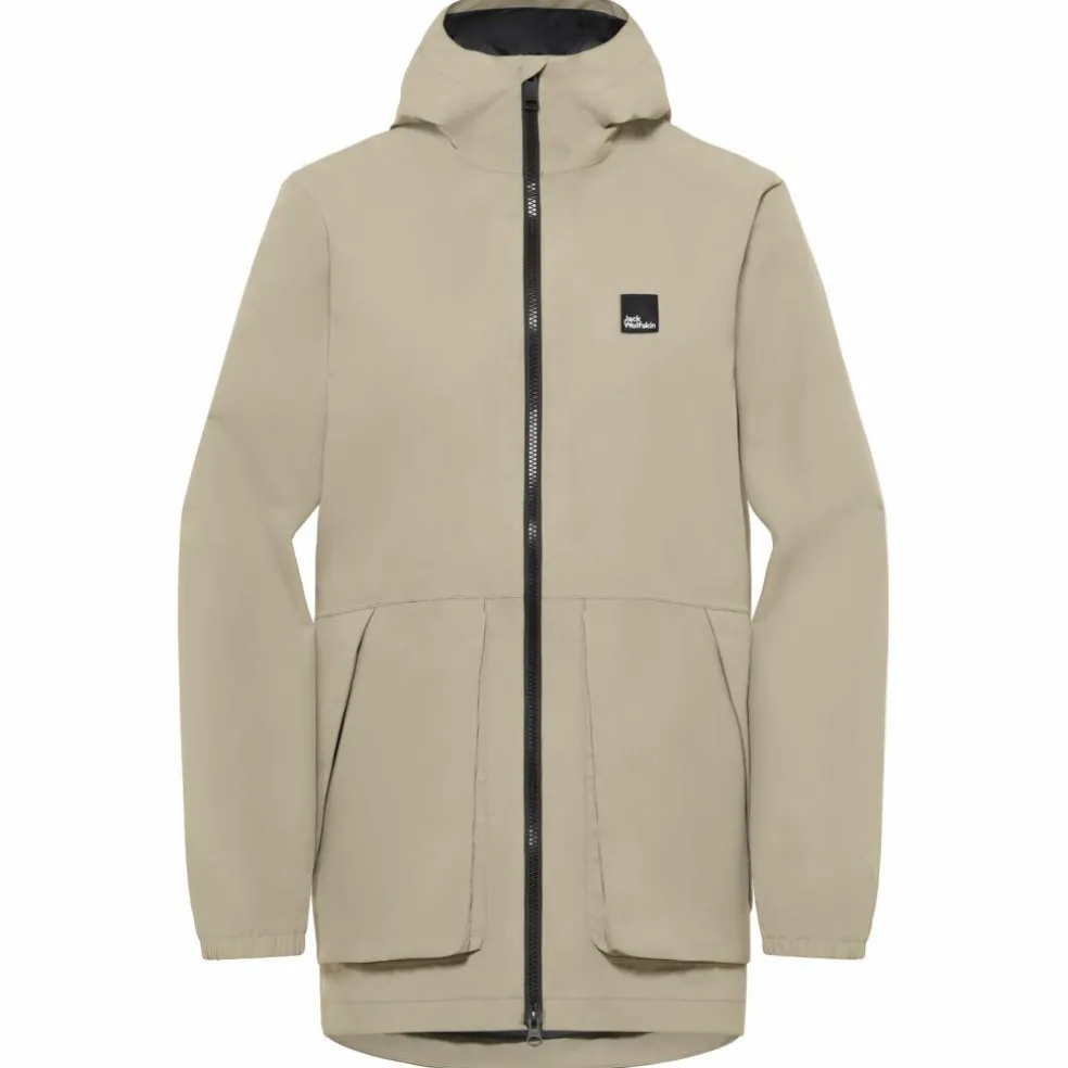 Jack Wolfskin Terraview 2L parka outdoor jack dames stone