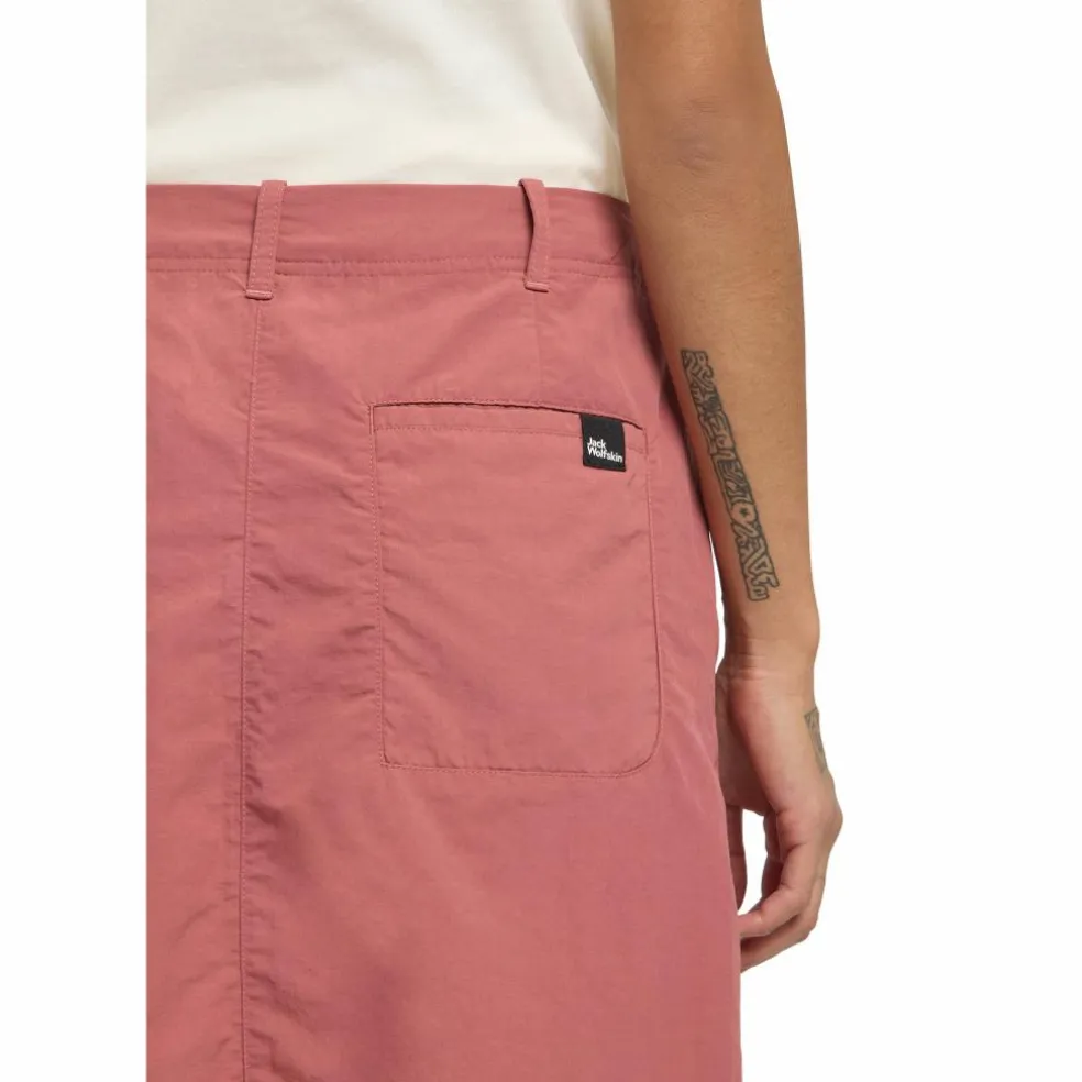 Jack Wolfskin Tihama skort dames mineral red