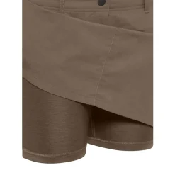 Jack Wolfskin  Tihama skort dames cold coffee