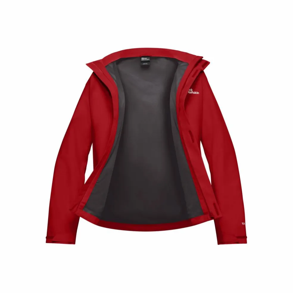 Jack Wolfskin Trailtime 2L outdoor jack heren adrenaline red