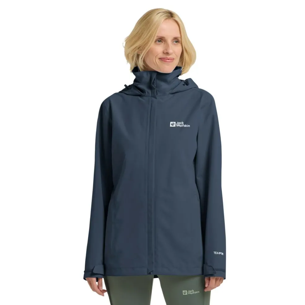 Jack Wolfskin Trailtime 2L outdoor jack dames midnight sky