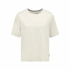 Jack Wolfskin Travel shirt dames cotton white heather