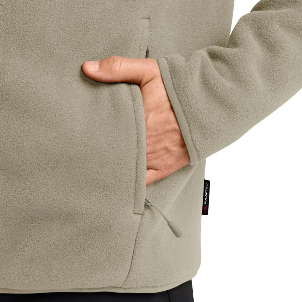 Jack Wolfskin Waldsteig fleece vest heren linen