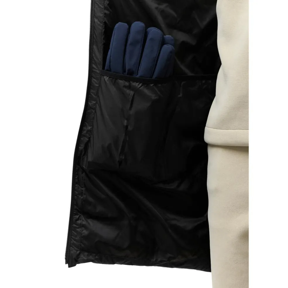 Jack Wolfskin Wandermood Down parka outdoor jack heren granite black