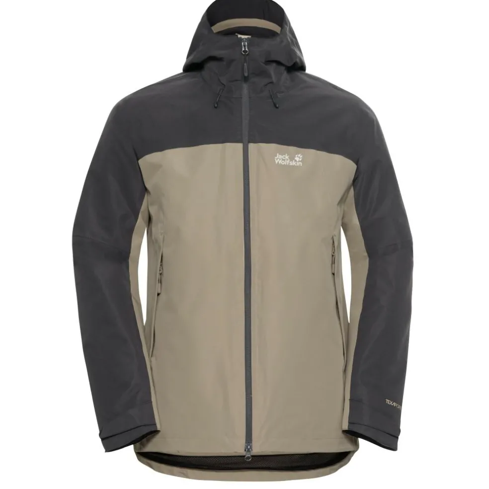 Jack Wolfskin Wild Places 3-in-1 outdoor jack heren linen