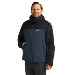 Jack Wolfskin Wild Places 3-in-1 outdoor jack heren midnight sky