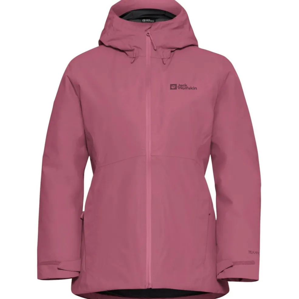 Jack Wolfskin Wisper Insulated outdoor jack dames raisin