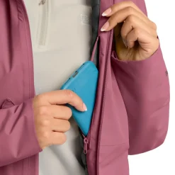 Jack Wolfskin Wisper Insulated outdoor jack dames raisin