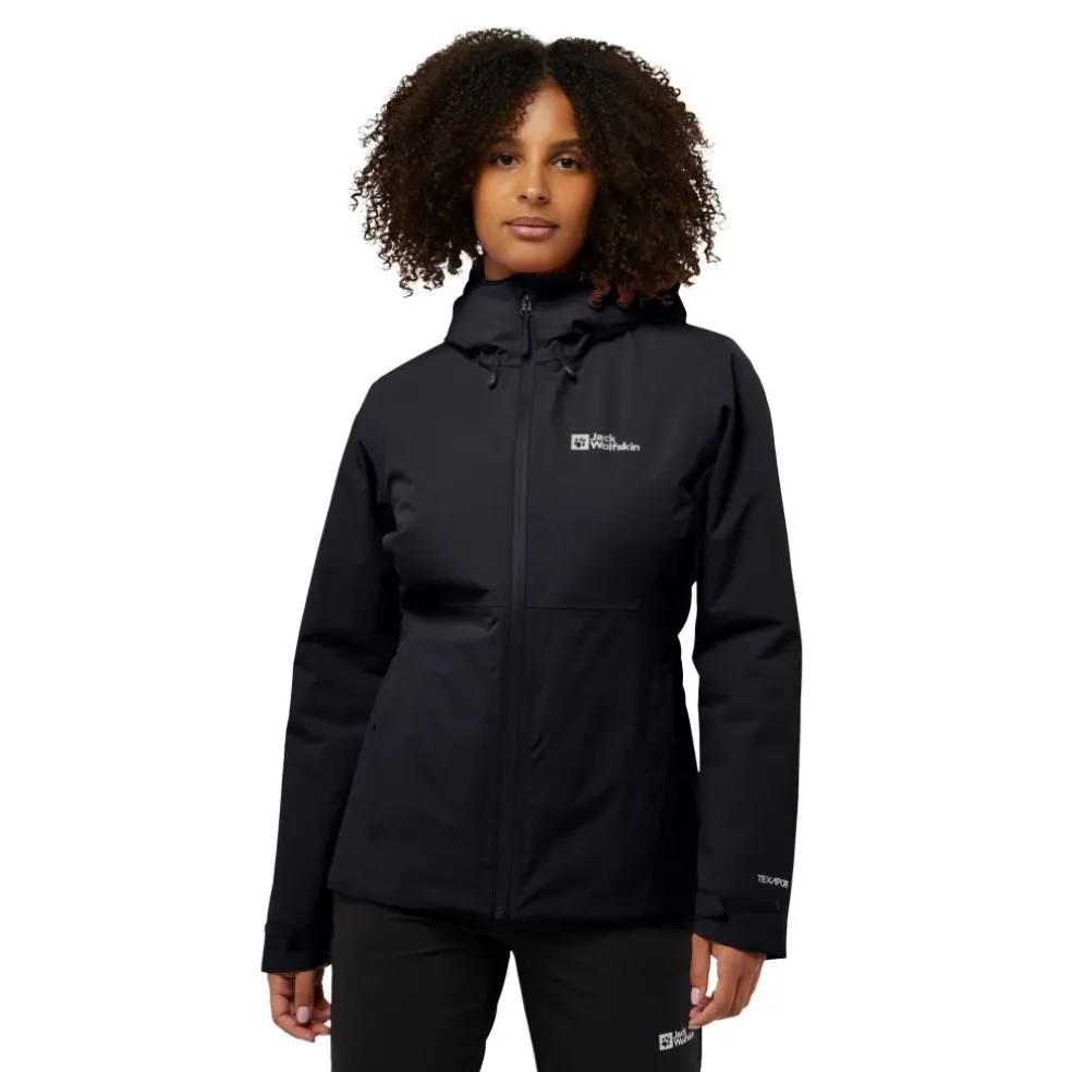 Jack Wolfskin Wisper Insulated outdoor jack dames black