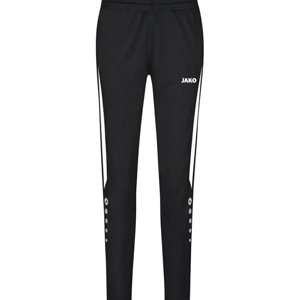 Jako Power Polyester trainingsbroek zwart wit