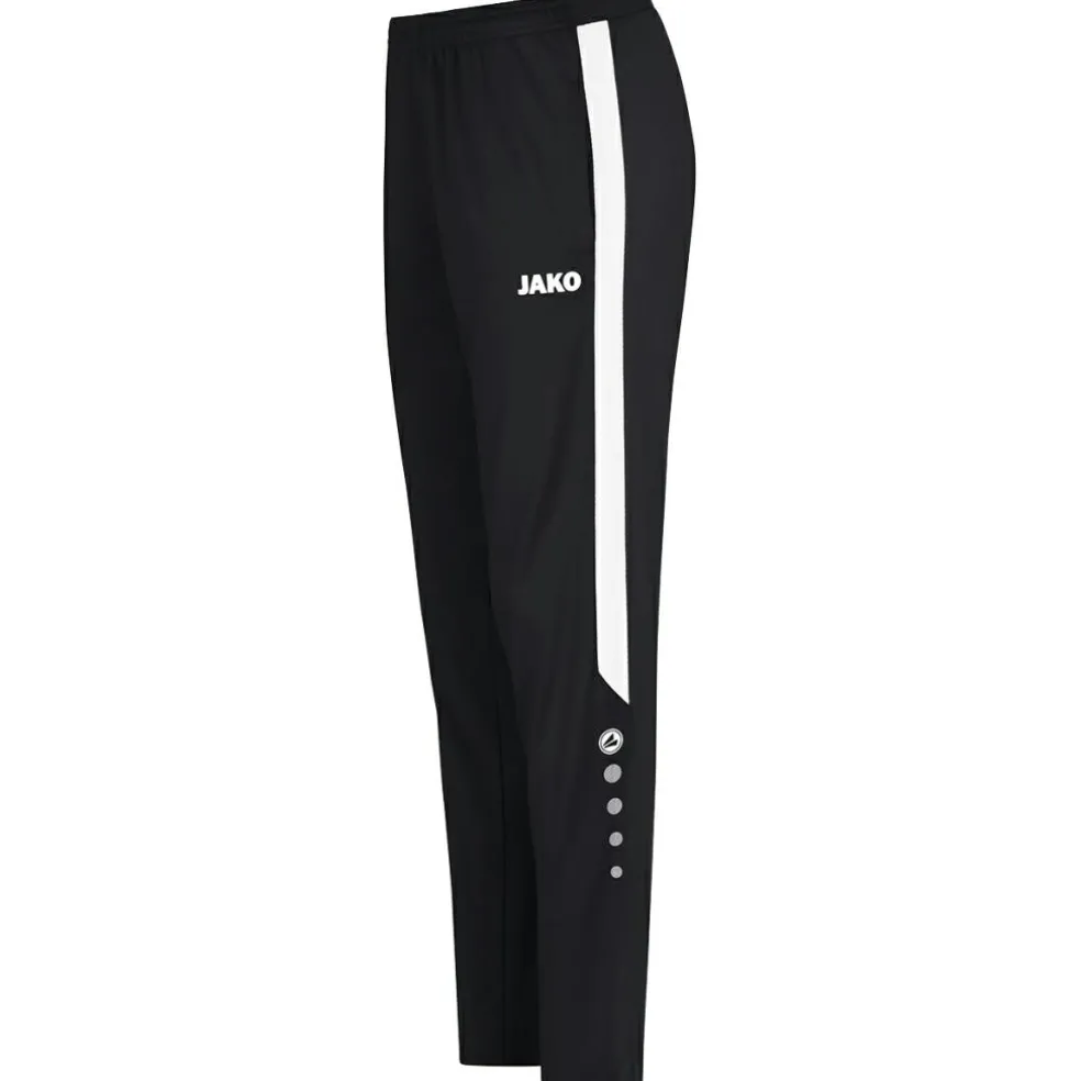 Jako Power Polyester trainingsbroek zwart wit