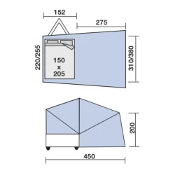 Jamet Jametic Outdoor vouwwagen