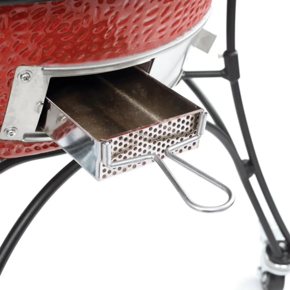 Kamado Joe Classic II houtskoolbarbecue rood