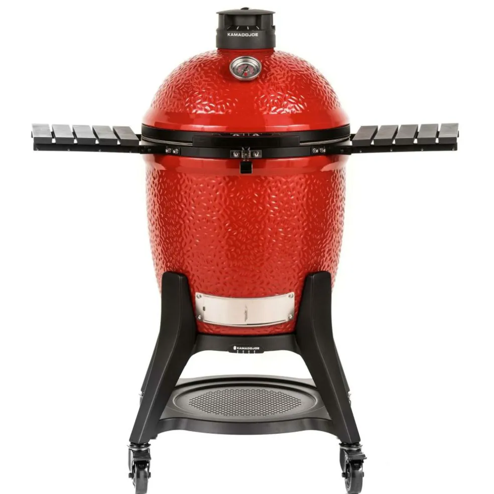 Kamado Joe Classic III houtskoolbarbecue rood