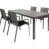 Kettler HPL 180 Diamond 4 dining tuinset jura  antraciet