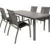 Kettler HPL 180 Legato 4 dining tuinset jura antraciet