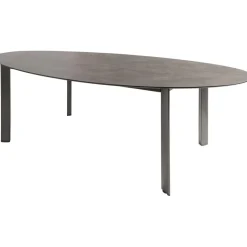 Kettler HPL Edge tuintafel ovaal 240 x 132 antraciet