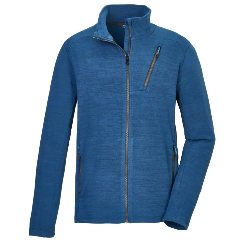 Killtec KOW 86 fleece vest heren dark blue