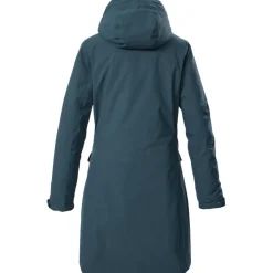 Killtec KOW 18 parka outdoor jack dames light petrol