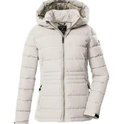 Killtec KOW 10 Quilted outdoor jack dames white sand