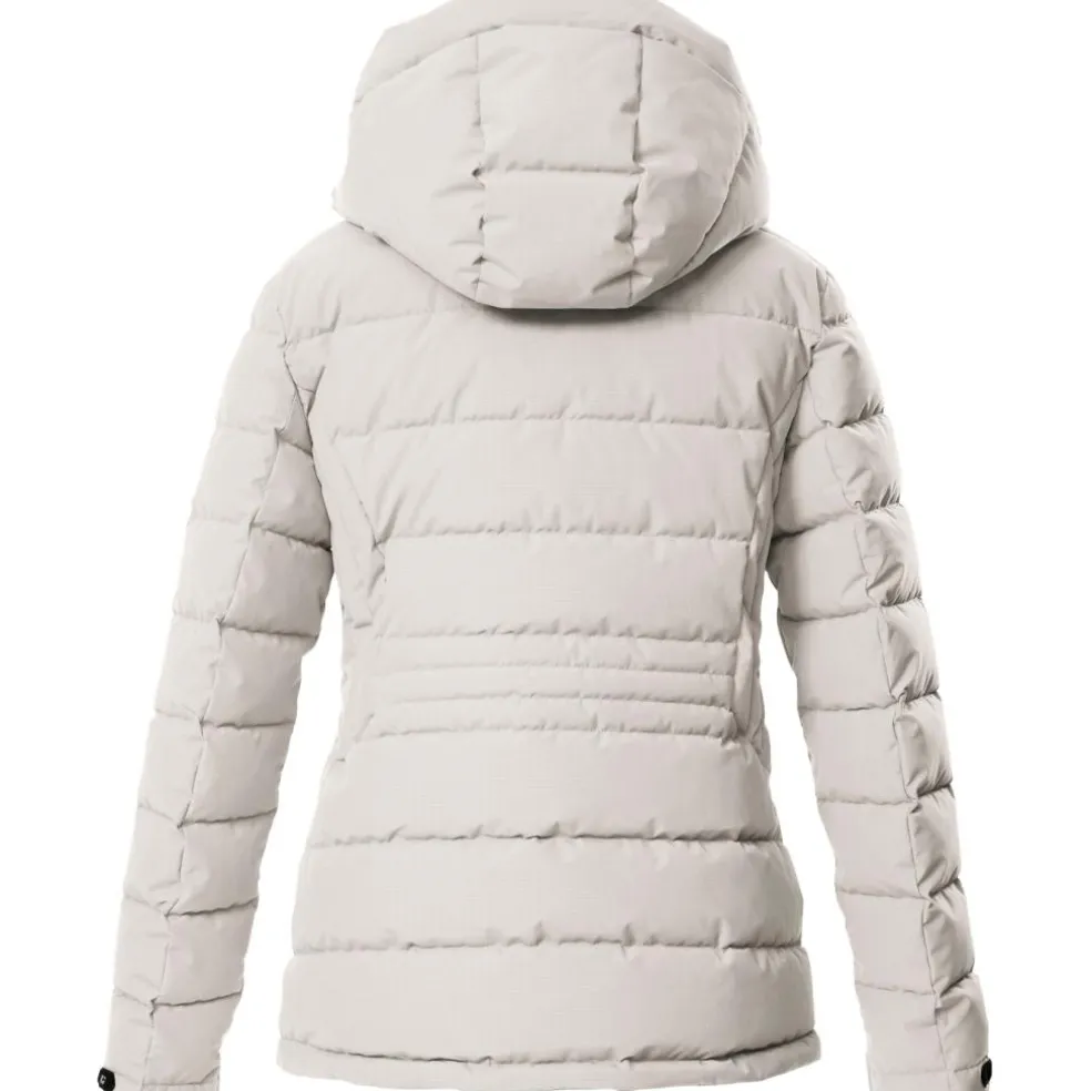 Killtec KOW 10 Quilted outdoor jack dames white sand