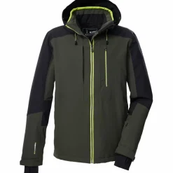 Killtec KSW 45 winterjas heren dark olive