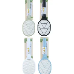 Kinzo Elektrische vliegenmepper 4 kleuren assorti