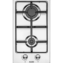 Klass RVS 2-pits kookplaat