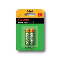 Kodak Rechargeable NiMH AA oplaadbare batterij 2-pack