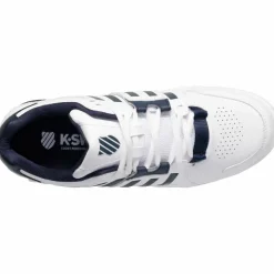 K-Swiss Accomplish IV Omni tennisschoenen heren white peacoat silver