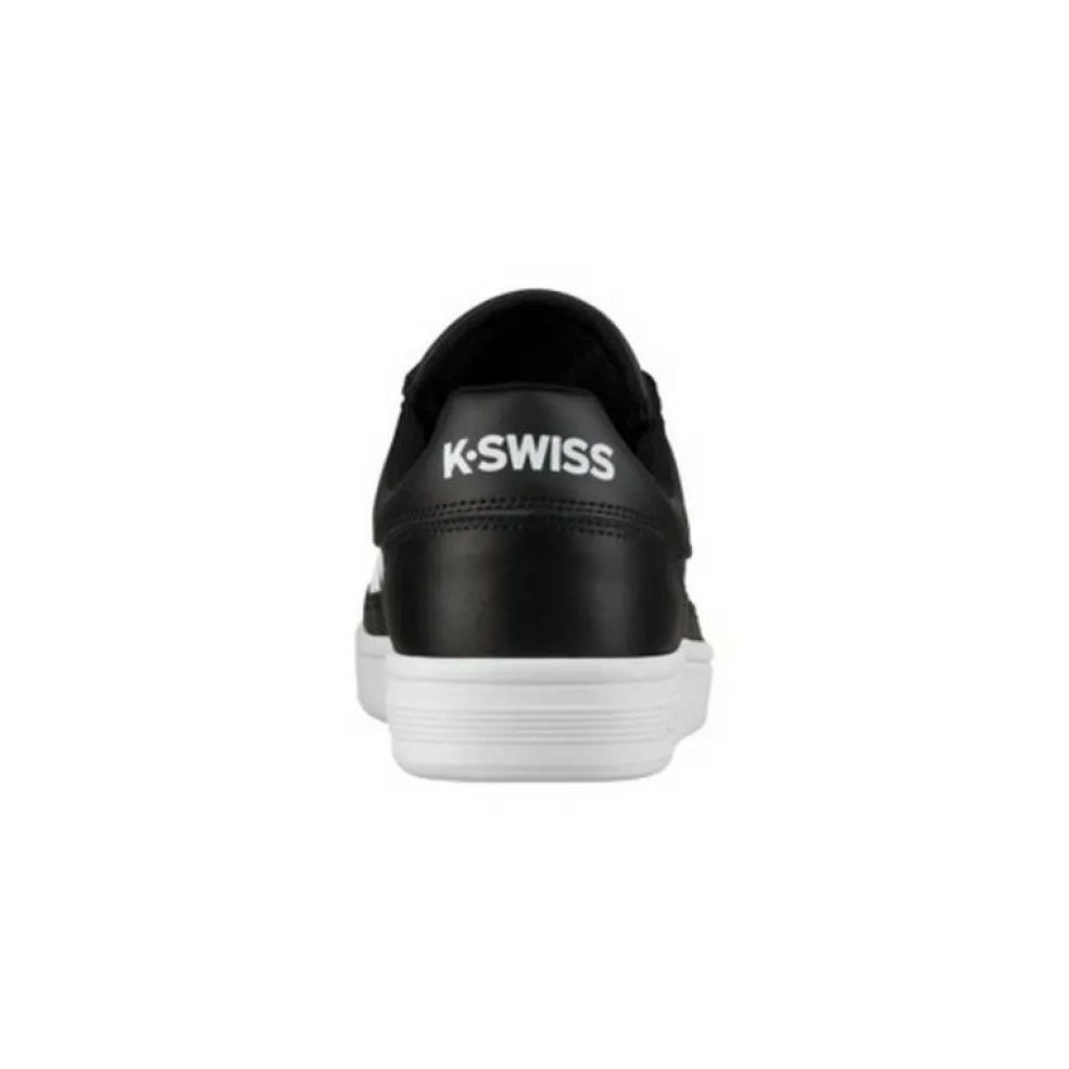 K-Swiss Court Chasseur schoenen heren black white