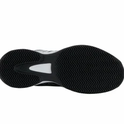 K-Swiss Court Express HB tennisschoenen heren stretch limo white high risk red