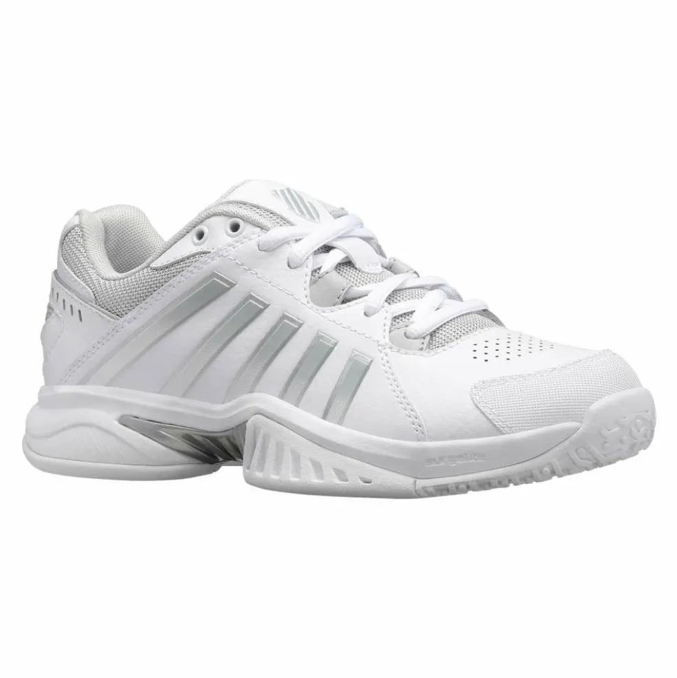 K-Swiss Receiver V Omni tennisschoenen dames white vapor blue silver