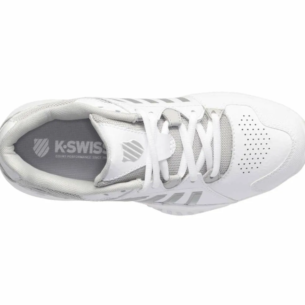 K-Swiss Receiver V Omni tennisschoenen dames white vapor blue silver