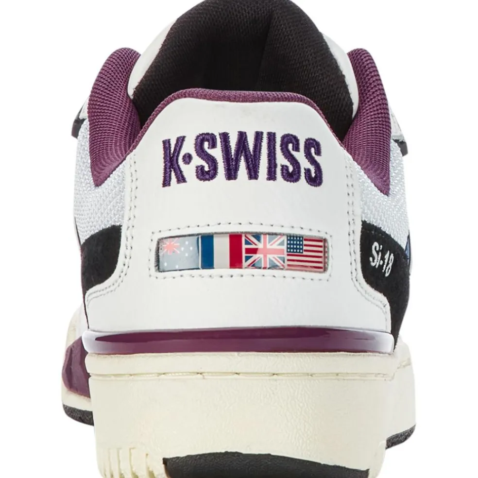 K-Swiss SI-18 Rival schoenen heren brilliant white tibe