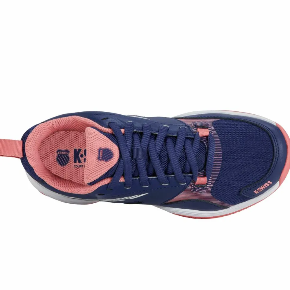 K-Swiss SpeedEx HB padelschoenen dames estate blue white strawberry ice