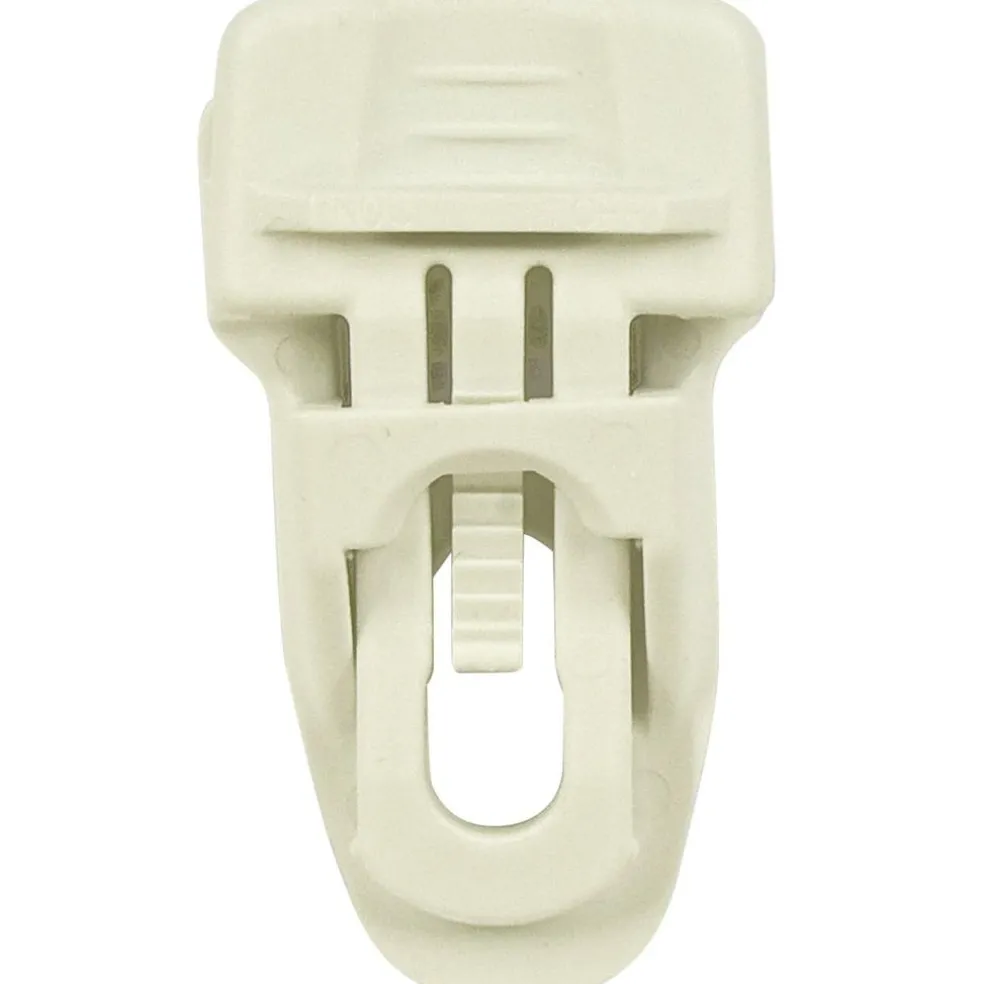 Kwikclip Zeilklem Midi white per 2 stuks