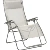 Lafuma Futura XL Batyline Iso relaxstoel beige seigle