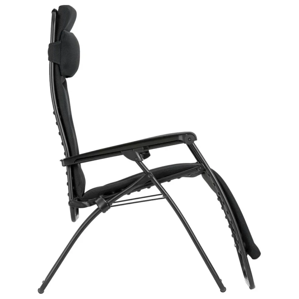 Lafuma RSX Clip AirComfort relaxstoel noir acier