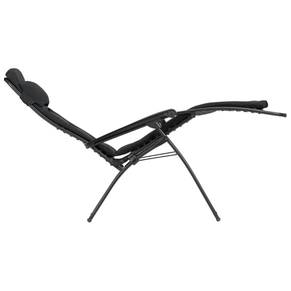 Lafuma RSX Clip AirComfort relaxstoel noir acier