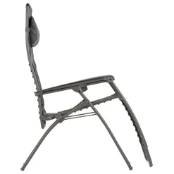Lafuma RSXA Clip Batyline Iso relaxstoel black noir
