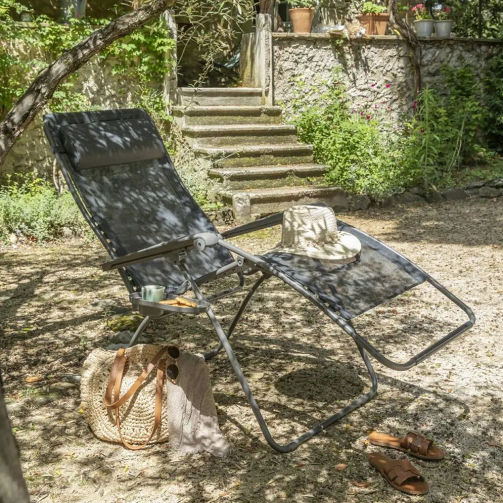 Lafuma RSXA Clip XL Batyline Iso relaxstoel black